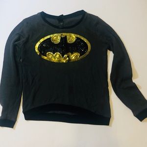 BATMAN Sequined Bat symbol